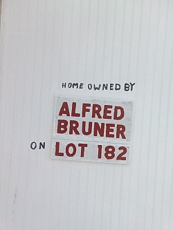 This is on my home to prove that I am the true owner of the home.